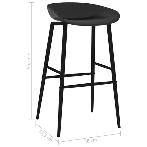 Swen Studio -  5 Piece Bar Set Black